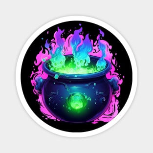 Witches Brew Cauldron Magnet